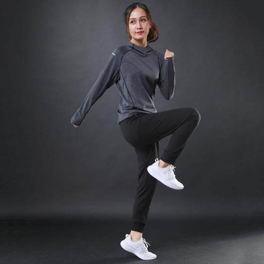 Women Thin Fitness T-shirt Long Sleeve