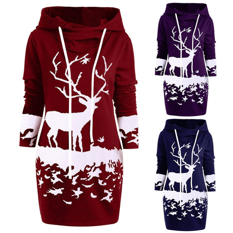 Christmas dress hoodie